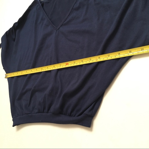 Mapalè Women’s V-neck Rouched Cropped T-shirt Size Small - Picture 6 of 12